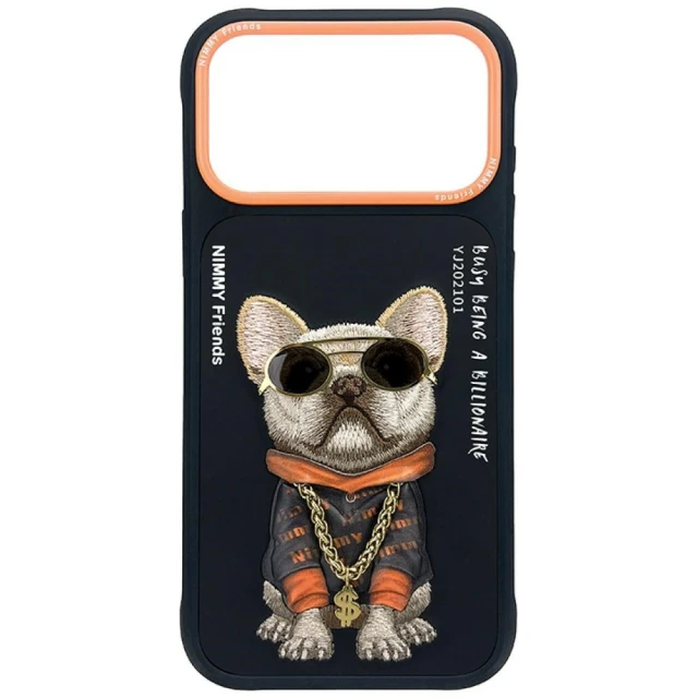 Чохол Nimmy Glasses Cool Dog для iPhone 18 Pro | 17 Pro Black (N-YJ-IP18/17-PRO-01)