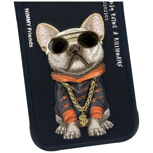Чохол Nimmy Glasses Cool Dog для iPhone 18 Pro Max | 17 Pro Max Black (N-YJ-IP18/17-PRO-MAX-01)