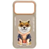 Чохол Nimmy Glasses Cool Dog для iPhone 18 Pro Max | 17 Pro Max Beige (N-YJ-IP18/17-PRO-MAX-012-A)