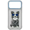 Чохол Nimmy Glasses Cool Dog для iPhone 18 Pro Max | 17 Pro Max Grey (N-YJ-IP18/17-PRO-MAX-028)