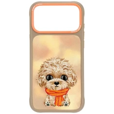 Чохол Nimmy Big Eyed Teddy Poodle для iPhone 18 Pro Max | 17 Pro Max Brown (N-XDY-IP18/17-PRO-MAX-014)