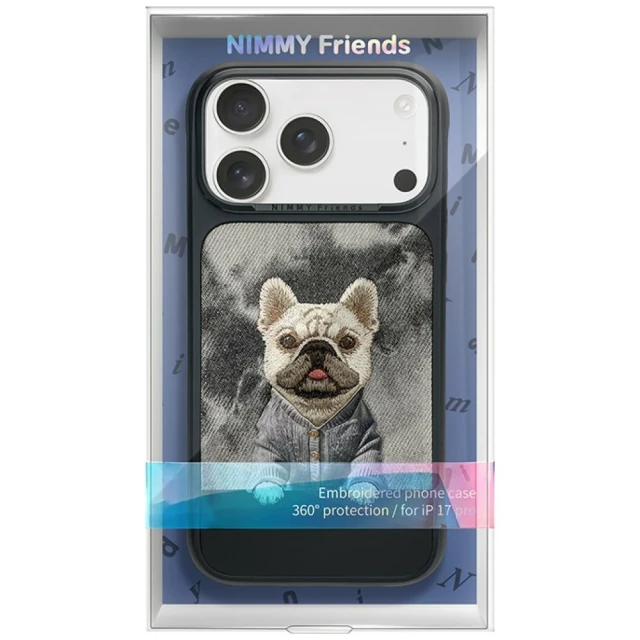 Чохол Nimmy Gentle Pets Series Dog для iPhone 18 Pro | 17 Pro Black (N-YSMC-IP18/17-PRO-01-E)