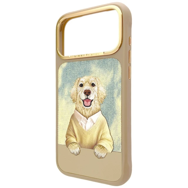 Чохол Nimmy Gentle Pets Series Dog для iPhone 18 Pro Max | 17 Pro Max Brown (N-YSMC-IP18/17-PRO-MAX-025-A)