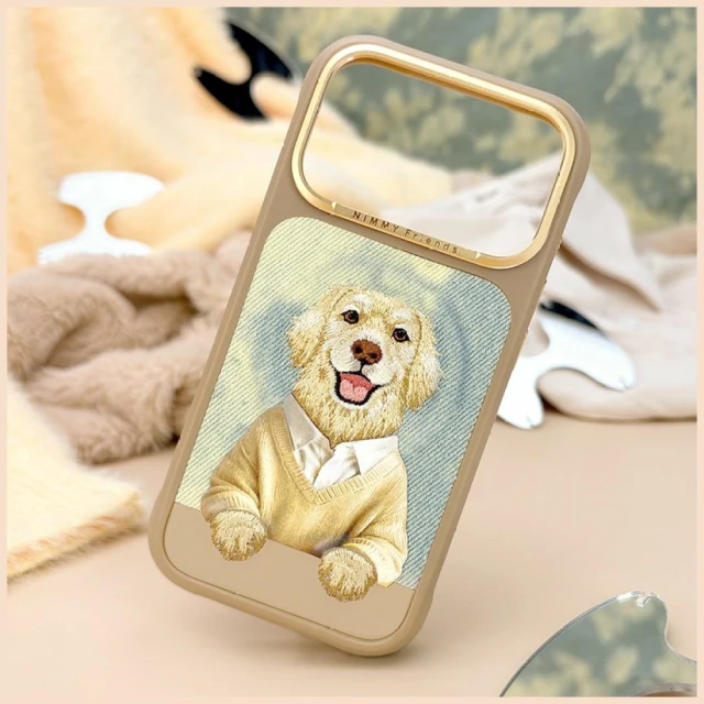 Чохол Nimmy Gentle Pets Series Dog для iPhone 18 Pro Max | 17 Pro Max Brown (N-YSMC-IP18/17-PRO-MAX-025-A)