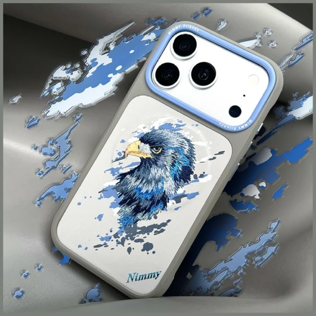 Чохол Nimmy Eagle для iPhone 18 Pro | 17 Pro Grey with MagSafe (6980002140901)