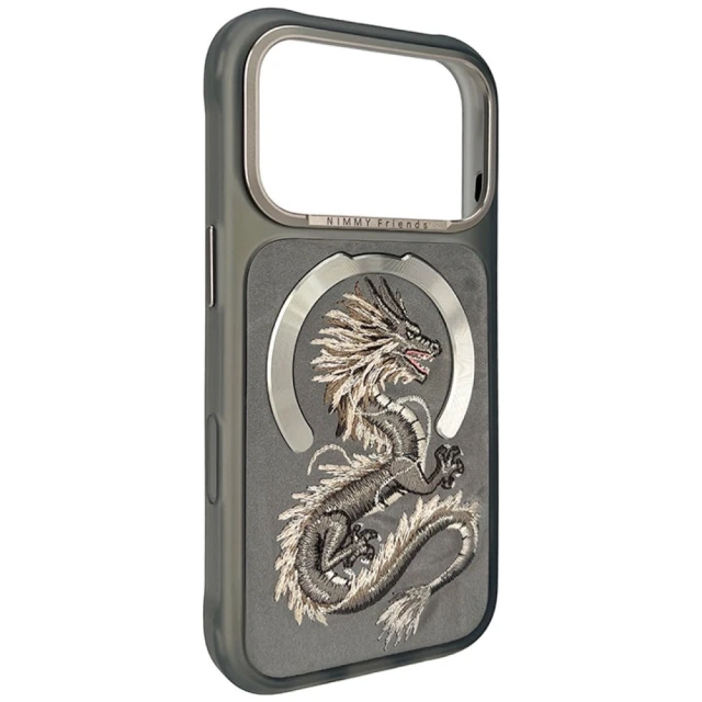 Чохол Nimmy Magnetic Fantasy Animal для iPhone 18 Pro | 17 Pro Grey (N-CXMHDW-IP18/17-PRO-06)