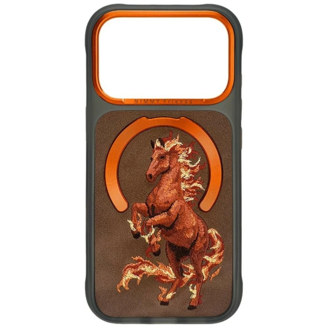 Чохол Nimmy Magnetic Fantasy Animal для iPhone 18 Pro | 17 Pro Orange (N-CXMHDW-IP18/17-PRO-050)