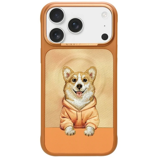 Чохол Nimmy Gentle Pets Series Dog для iPhone 18 Pro Max | 17 Pro Max Orange (N-YSMC-IP18/17-PRO-MAX-024)