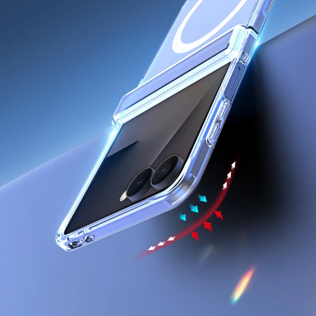 Чохол Dux Ducis Clin Mag для Samsung Galaxy Flip 8 Clear (6980053730328)