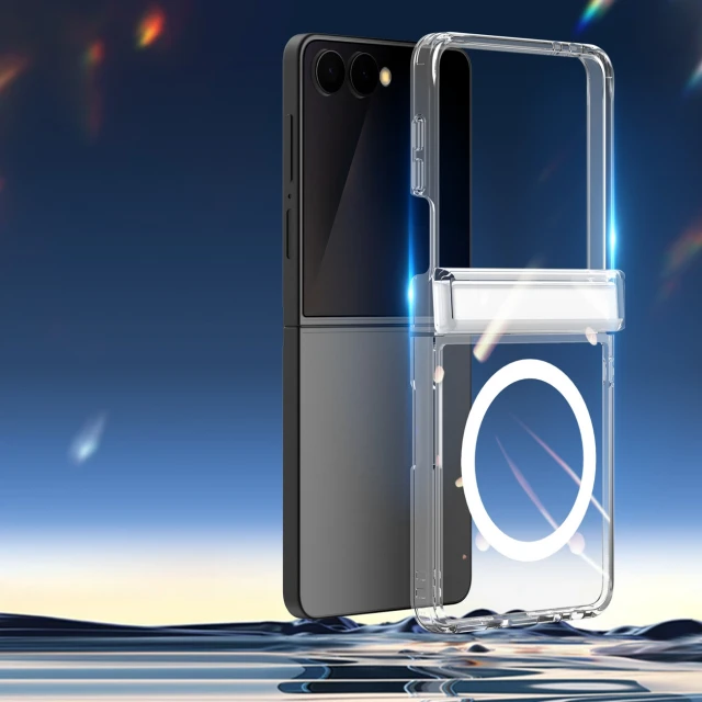 Чохол Dux Ducis Clin Mag для Samsung Galaxy Flip 8 Clear (6980053730328)