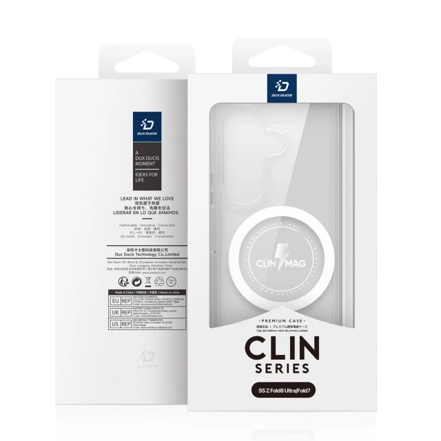 Чохол Dux Ducis Clin Mag для Samsung Galaxy Fold 8 | Fold 7 Clear (6980053730335)