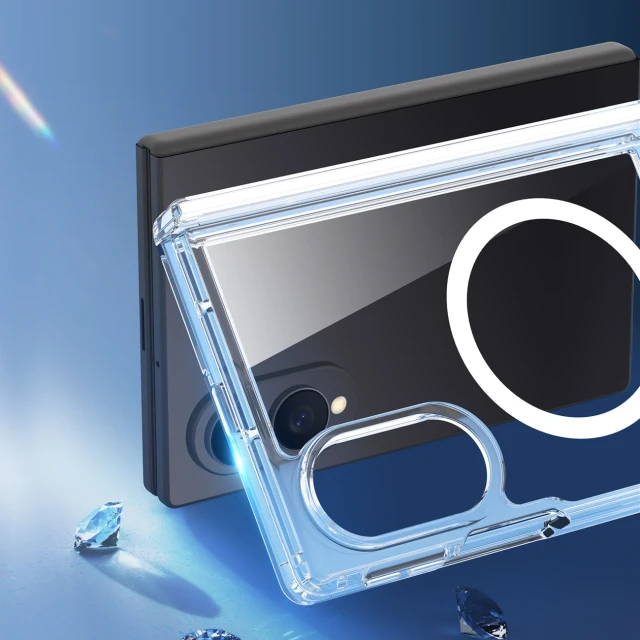Чохол Dux Ducis Clin Mag для Samsung Galaxy Fold 8 Wide Clear (6980053730342)