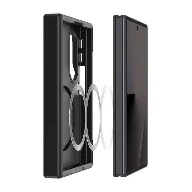 Чохол DUX DUCIS Yind для Samsung Galaxy Fold8 Wide Black with MagSafe (6980053730410)