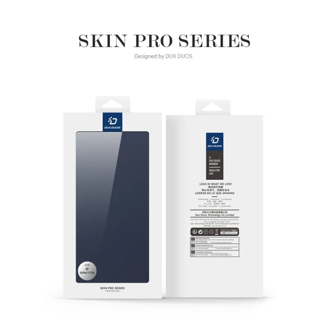 Чохол Dux Ducis Skin Pro для iPhone 18 Pro Max | 17 Pro Max Navy (6980053732599)