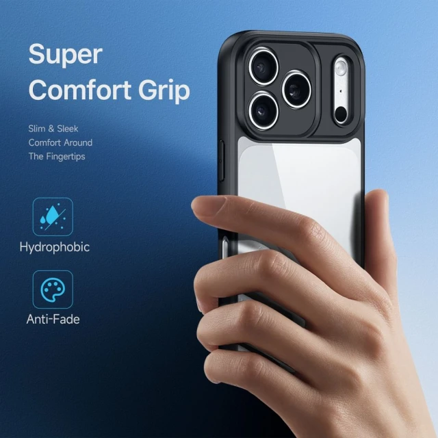Чохол Dux Ducis Aimo для iPhone 17 Pro Max Black (6980053732759)
