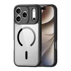 Чехол Dux Ducis Aimo Mag для iPhone 17 Pro Max Black with MagSafe (6980053732766)