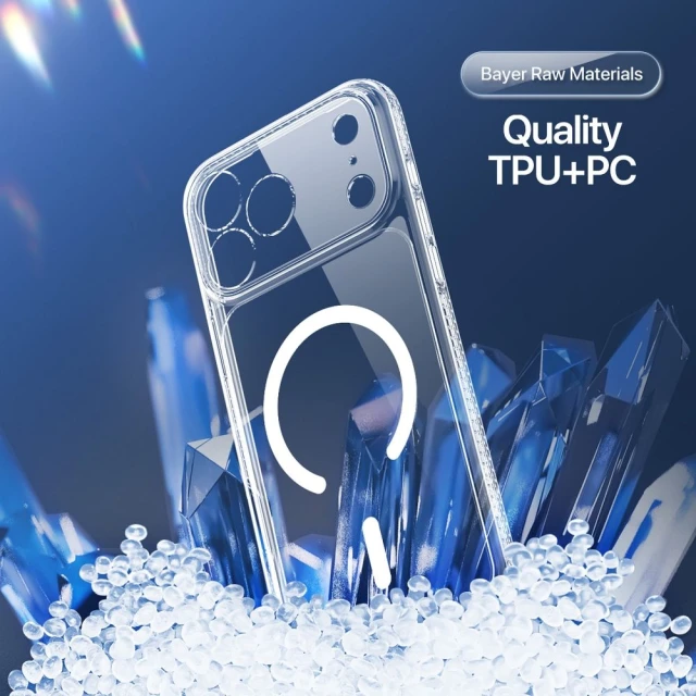 Чохол Dux Ducis Clin Mag для iPhone 17 Pro Clear with MagSafe (6980053732780)