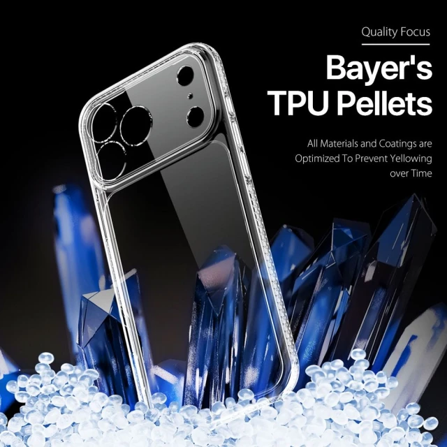 Чохол Dux Ducis Clin для iPhone 17 Pro Max Clear (6980053732797)