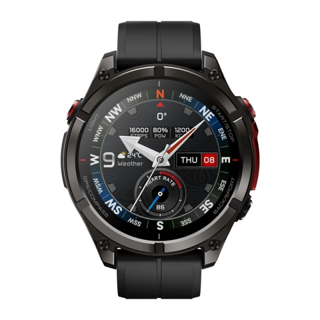 Смарт-годинник Zeblaze Stratos 4 Pro Black (6980064920015)