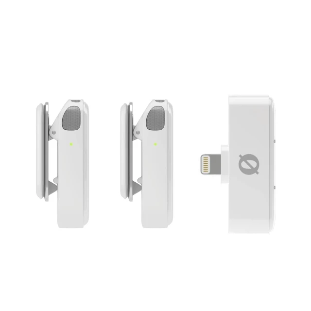 Мікрофонна радіосистема Rode Wireless Micro 2-канальна Lightning White (698813014880)