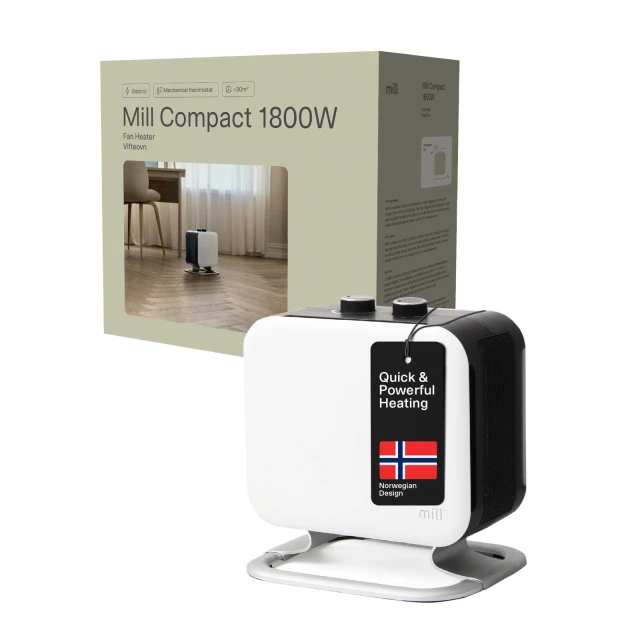 Конвектор Mill CUS1800MECWA 1800 Вт 2 рівні White (7090019822642)