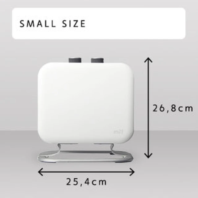 Конвектор Mill CUS1800MECWA 1800 Вт 2 рівні White (7090019822642)