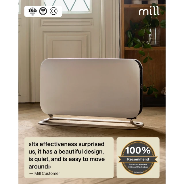 Конвектор Mill CO2200MECMAX 2200 Вт 3 рівні White (7090019823861)