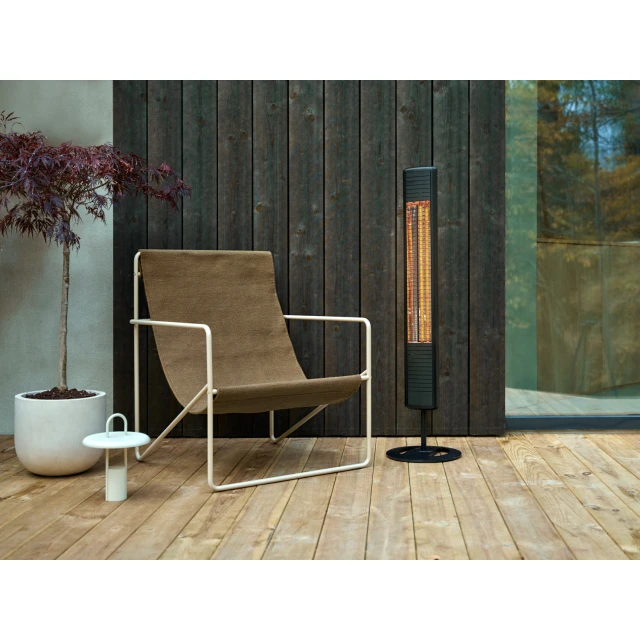 Інфрачервоний обігрівач Mill OH2000ULGPFLOOR 2000 Вт IP65 Black (7090019824530)