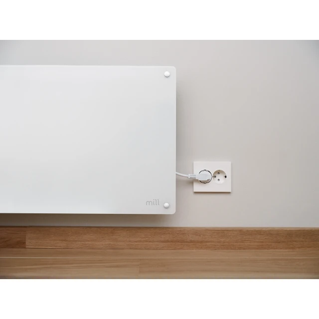 Панельний обігрівач Mill Glass GL1300WIFI4 Wi-Fi 1300 Вт White (7090019825186)