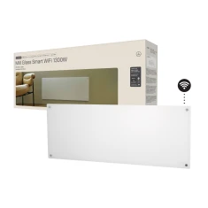 Панельний обігрівач Mill Glass GL1300WIFI4 Wi-Fi 1300 Вт White (7090019825186)