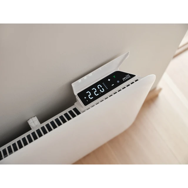 Niewidoczny, inteligentny grzejnik WiFi marki Mill | PA700WIFI4 | Grzejnik panelowy | 700 W | Przeznaczony do pomieszczeń o powierzchni do 9–12 m² | B