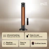 Інфрачервоний обігрівач Mill CBOC20FLOOR 2000 Вт Black (7090019825803)