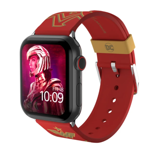 Универсальный ремешок MobyFox DC Comics для Apple Watch Wonder Woman 1984 Crimson Armor (ST-WNR22DCC2012)