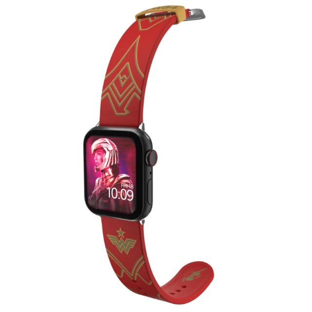 Универсальный ремешок MobyFox DC Comics для Apple Watch Wonder Woman 1984 Crimson Armor (ST-WNR22DCC2012)