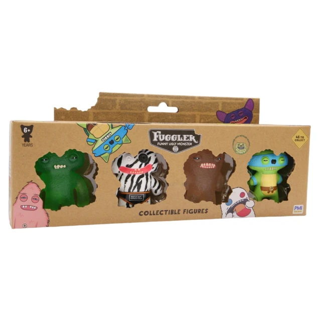 Набір фігурок P.M.I. Kids World Fuggler S2 4 шт (7290120515420)