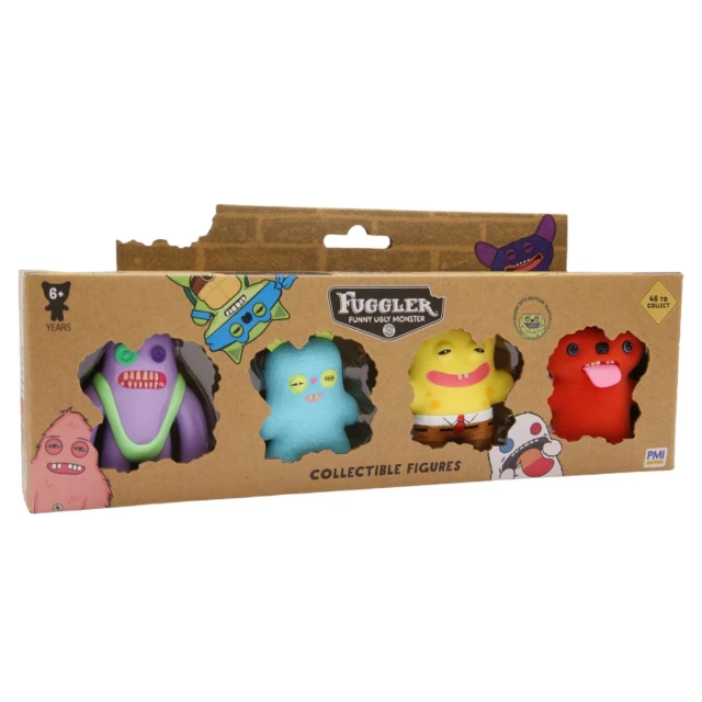 Набір фігурок P.M.I. Kids World Fuggler S2 4 шт (7290120515420)