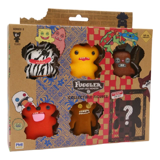 Набір фігурок P.M.I. Kids World Fuggler S2 6 шт Deluxe Box (7290120515444)