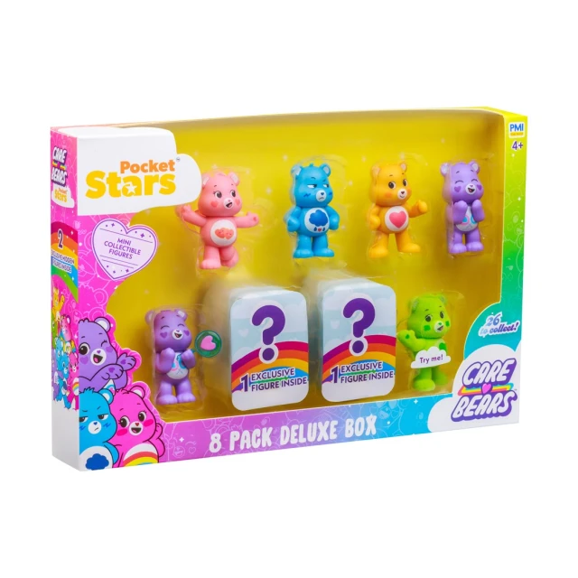Набір фігурок P.M.I. Kids World Care Bears S1 8 шт Deluxe Box (7290120517905)