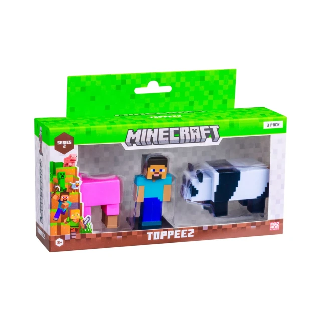 Набір фігурок P.M.I. Kids World Minecraft S2 3 шт (7290120518254)