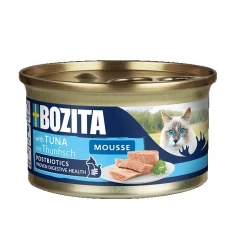 Вологий корм для котів BOZITA Mousse з тунцем 85 г (7300330046116)