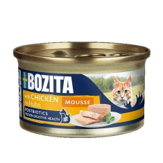 Вологий корм для котів BOZITA Mousse з куркою 85 г (7300330046161)