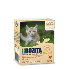 Вологий корм для кошенят BOZITA Kitten з куркою в соусі 370 г (7300330049360)