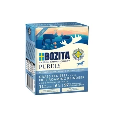 Вологий корм для котів BOZITA Purely з яловичиною і оленем 370 г (7300330639035)