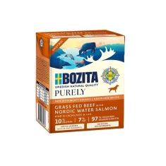 Вологий корм для котів BOZITA Purely з яловичиною і лососем 370 г (7300330639066)