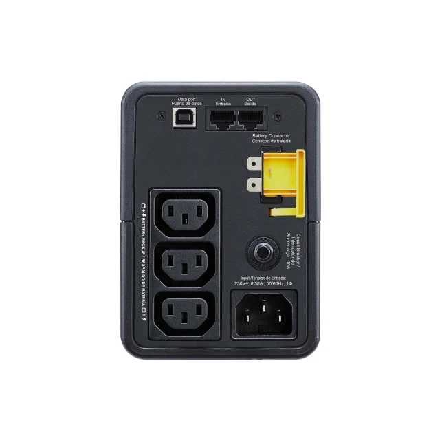 Джерело безперебійного живлення Schneider Electric APC Back-UPS BX500MI 500VA 300W (731304435648)
