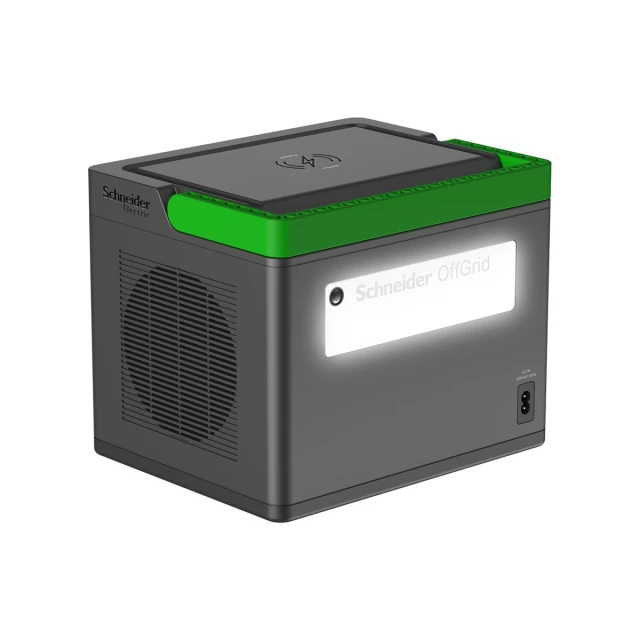 Портативна зарядна станція APC OffGrid PPS730-GR 738 Wh 230V LCD 2 розетки Schuko 3 USB-A 2 USB-C бездротова зарядка (731304736899)