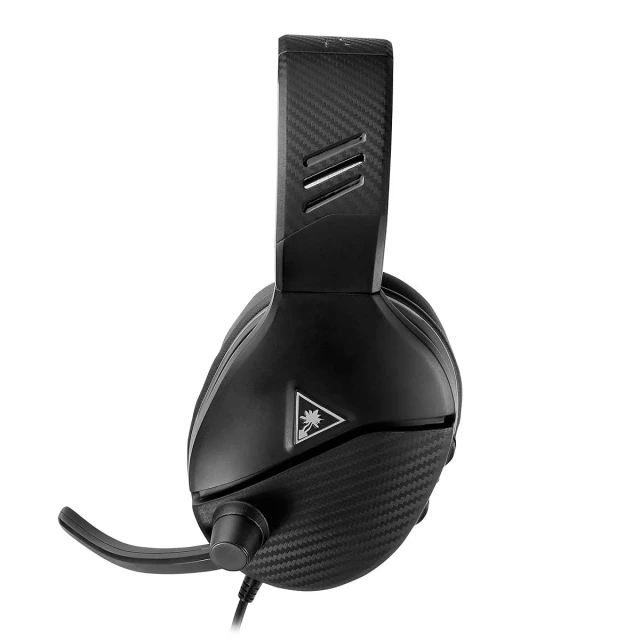 Навушники дротові накладні Jack 3.5 mm з мікрофоном Turtle Beach Recon 200 Black (731855032006)