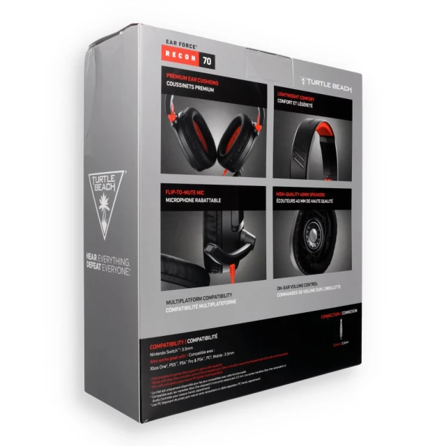 Навушники Turtle Beach Recon 70N Jack 3.5 mm Red Black (731855080106)