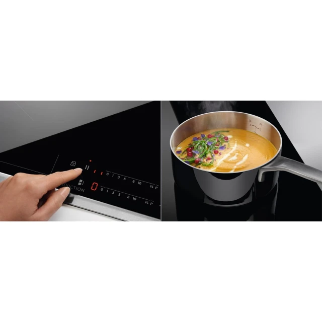 Індукційна варильна поверхня Electrolux EIV644 60 см 4 зони PowerBoost Black (7332543590421)