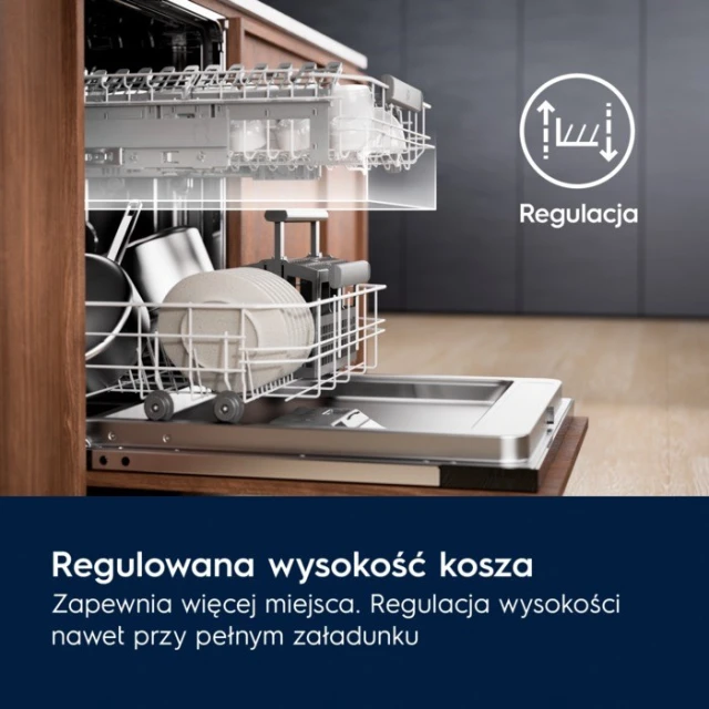 Посудомийна машина вбудована Electrolux 45 см EEM43200L клас C 10 комплектів AirDry термообіг (7332543732074)